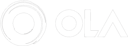Ola logo white